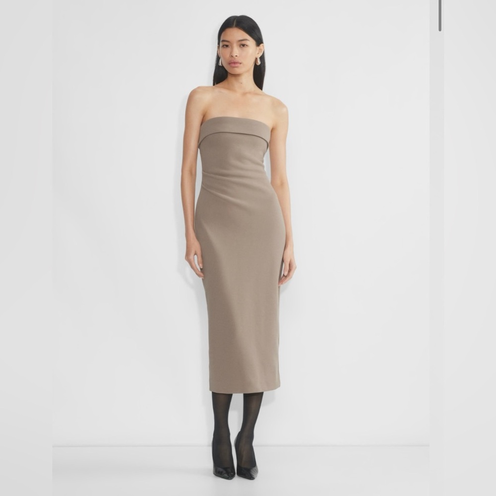 Aritzia Eyecatcher Dress "Nomad Taupe" color Size S - Never worn!!!